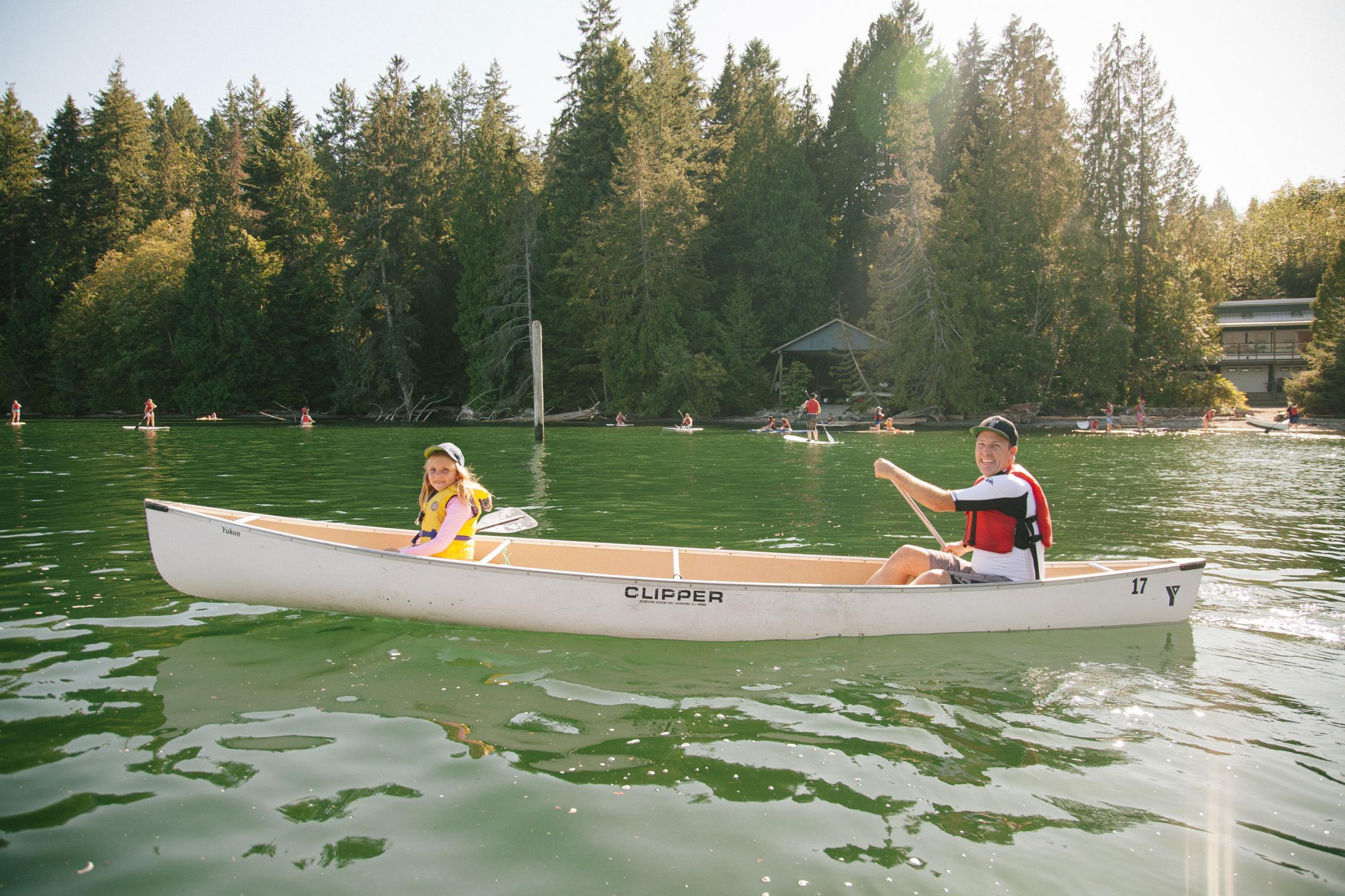 Family Camp Canoe